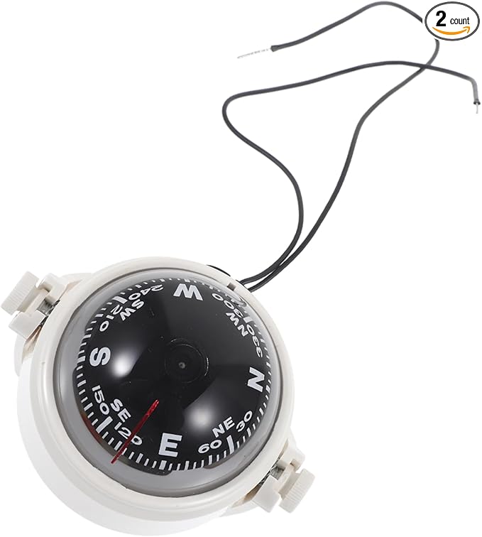 2 Pack Dashboard Compass For Car Boat And Vehicle Navigation - Image 1