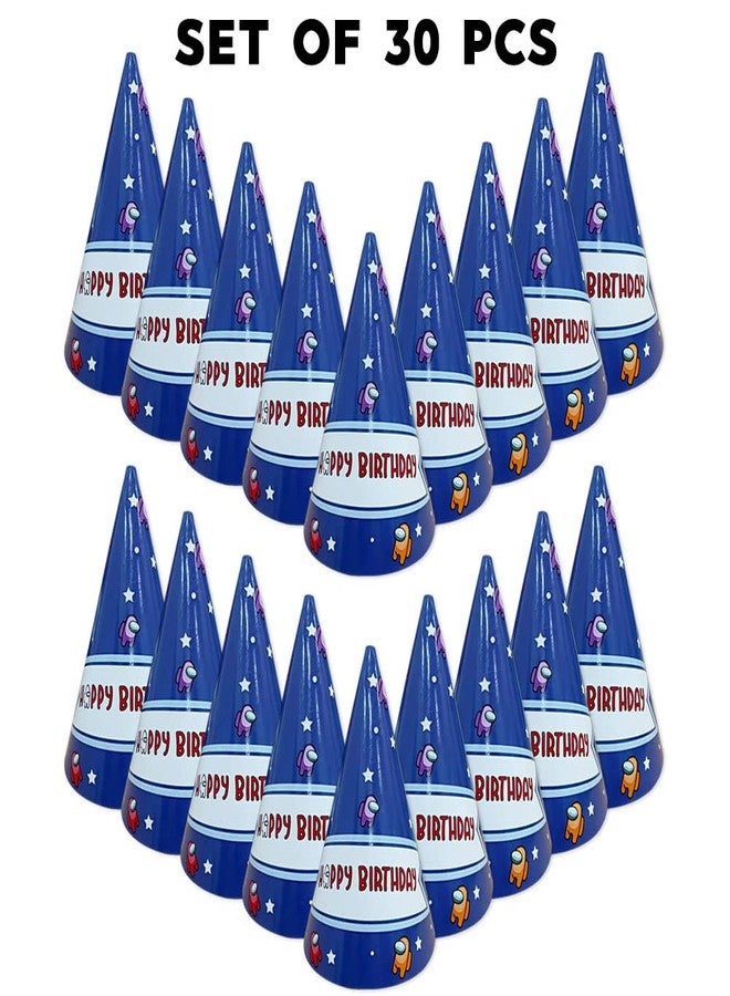 Festiko® Party Favour Children's Birthday Party Game Theme Paper Hat, Paper Hat Set - Game Theme Paper Hats 30 Pcs - Image 3
