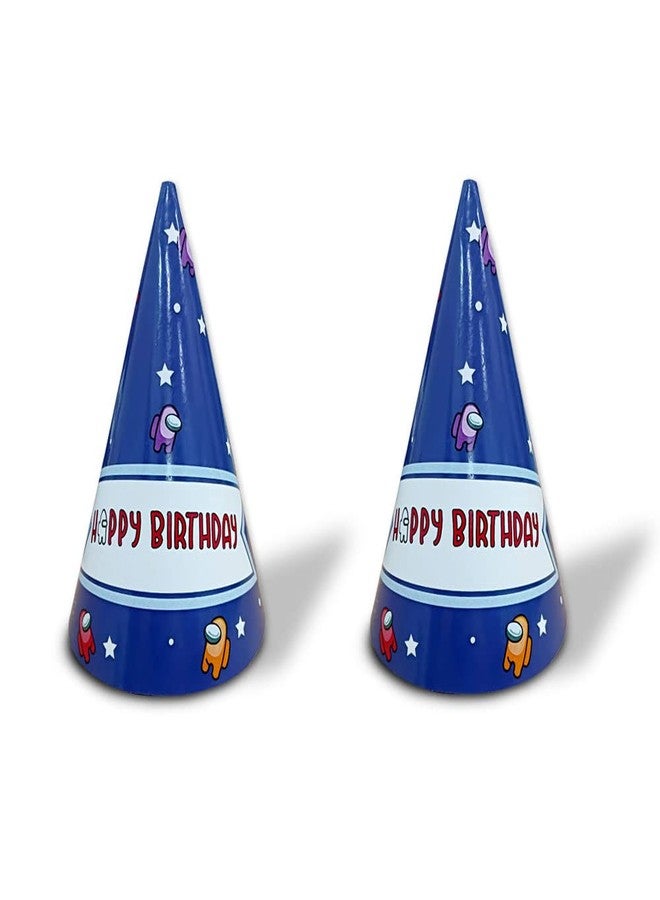 Festiko® Party Favour Children's Birthday Party Game Theme Paper Hat, Paper Hat Set - Game Theme Paper Hats 30 Pcs - Image 1
