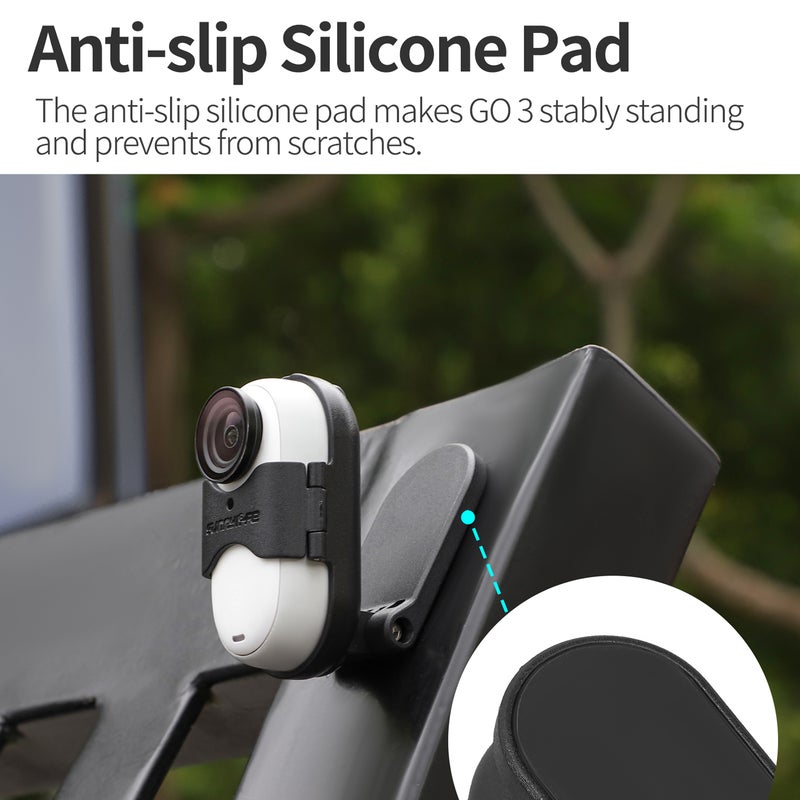 IST-ZJ780 Sunnylife For Insta360 GO 3 Chest Magnetic Neck Mount First Person Shooting GO 3 Bra - Image 4