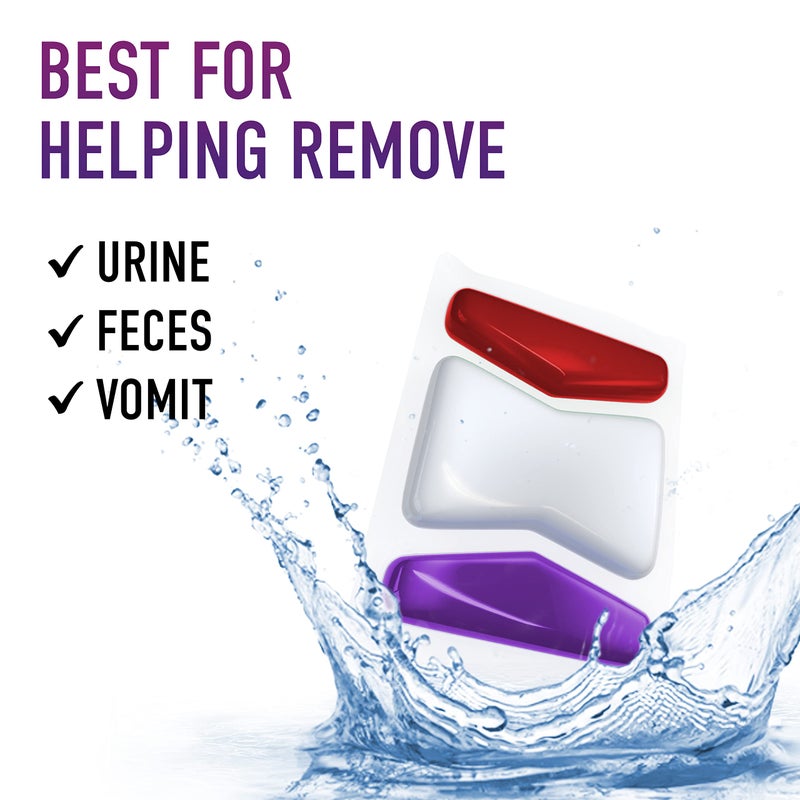 Hoover Paws & Claws Clean Packs, Sea Breeze Scent, Pre-Measured Concentrated Pack Solution, Tackles Tough Pet Messes & Stains, Pair Full Size Carpet Cleaning Machines - Image 3