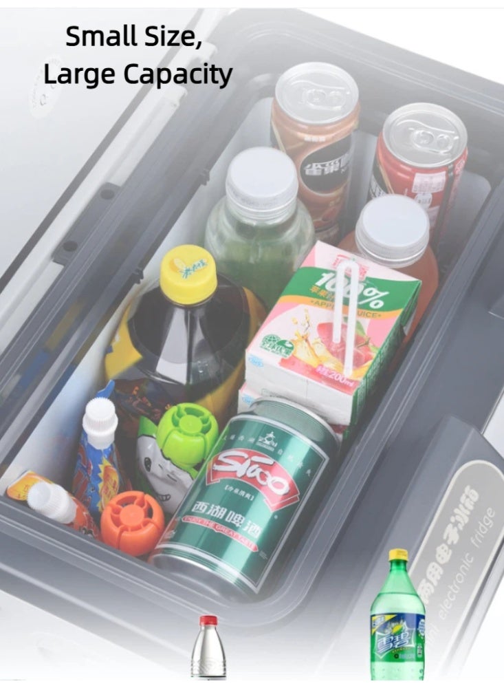 Car Refrigerator, Dual-Use for Car and Home, Large Truck Cooler, Small Refrigerator - Image 4