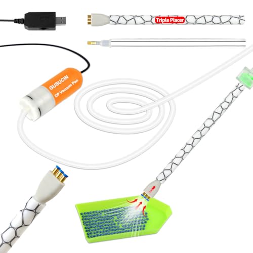 GUSUCIN Vacuum Diamond Painting Pen Kit – Wax-Free Electric Diamond Art Pen for Precise Drill Placement, Cleaner Pickup, USB Powered Diamond Art Painting Accessories for Adults(Orange) - Image 1