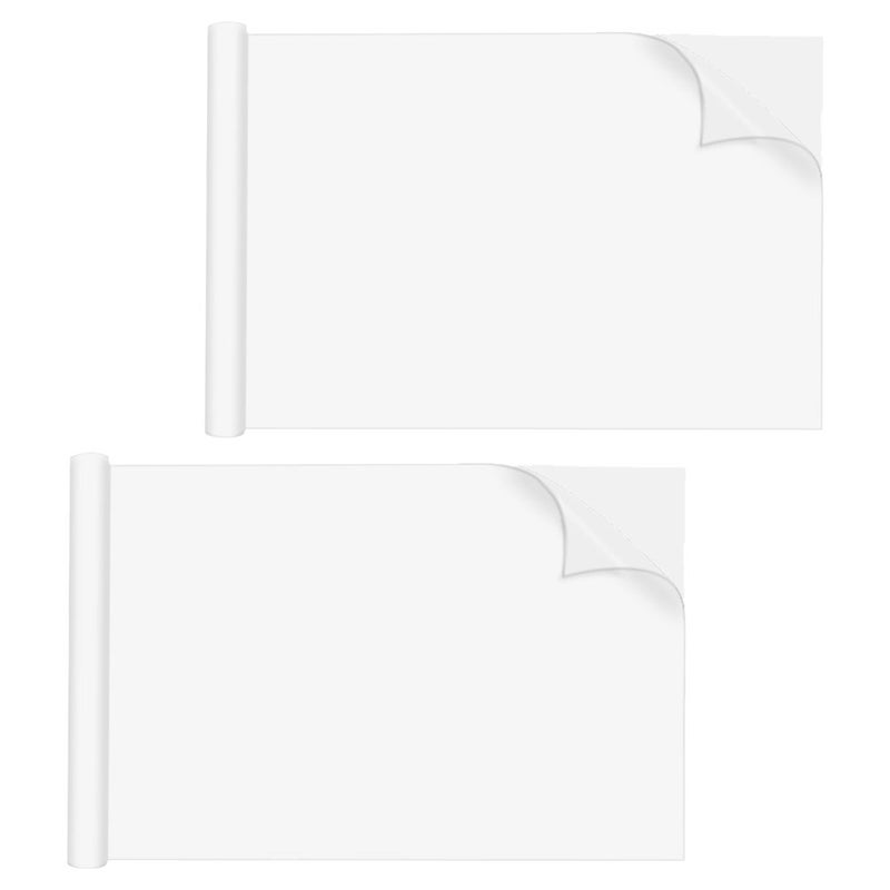 1 Roll Electrostatic Adhesion Whiteboard Sticker For Walls Dry Erase Board Static Cling Whiteboard Sticker Roll Whiteboard Sticker - Image 1