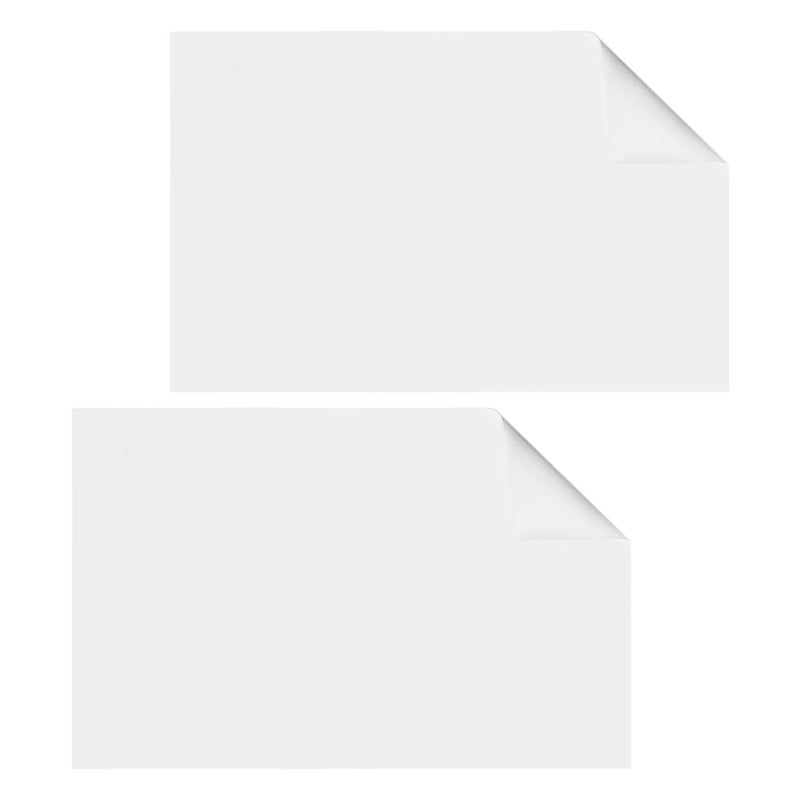1 Roll Electrostatic Adhesion Whiteboard Sticker For Walls Dry Erase Board Static Cling Whiteboard Sticker Roll Whiteboard Sticker - Image 5