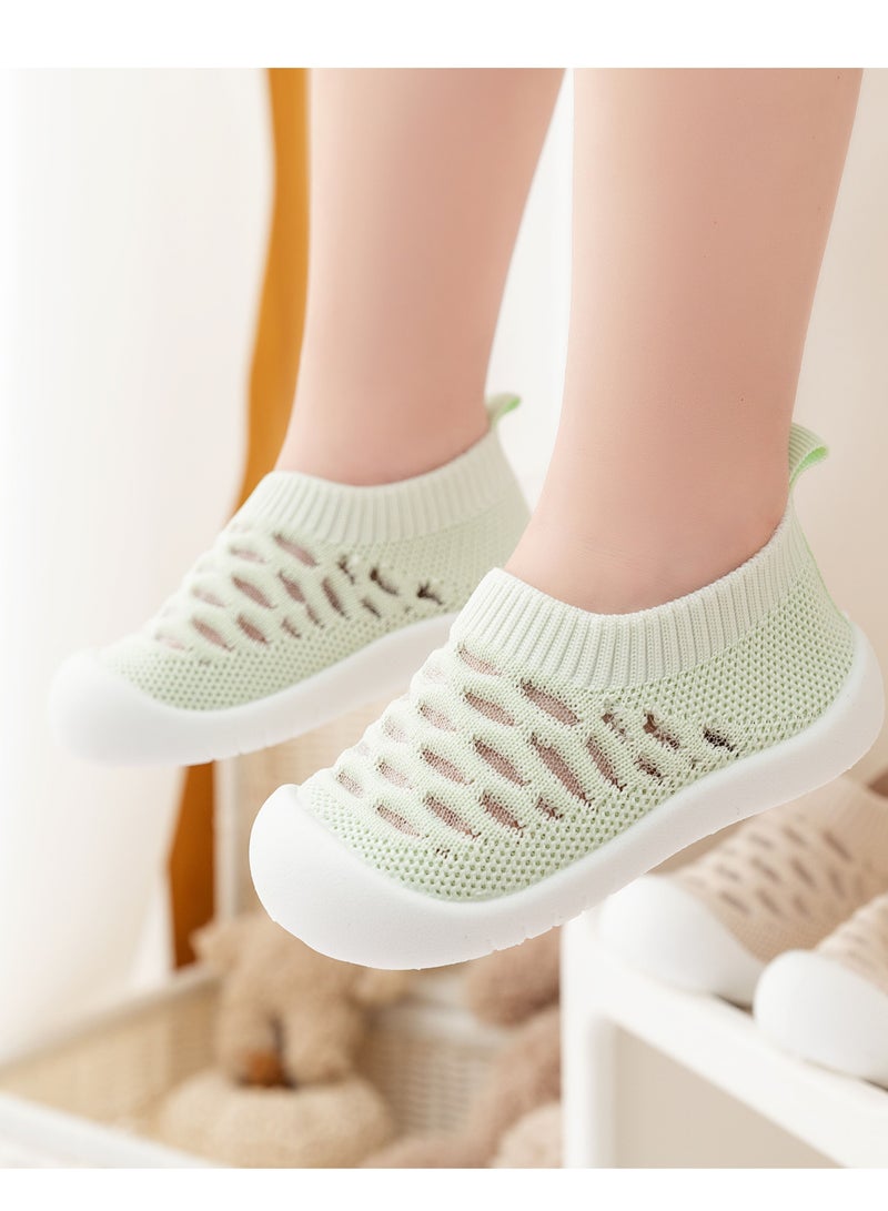 Trainers for Infant Toddler Boys Girls Shoes Breathable Mesh Soft Sole Lightweight Safer Non-Slip Toddler Sneakers Baby First Walking Shoes 6 - 36 Months  - Image 2