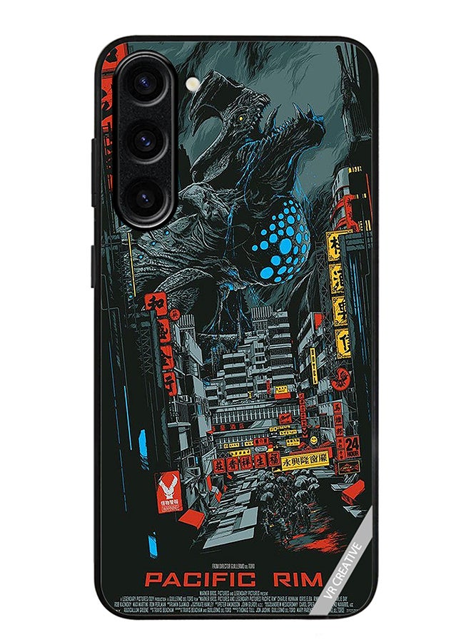 VR CREATIVE Protective Case Cover For Samsung Galaxy S24 Plus Pacific Rim Design Multicolour - Image 1