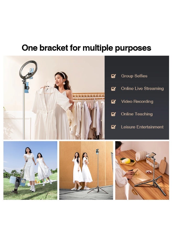 روتاكو عصا السيلفي فائقة الاتساع RTAKO ZP220 Pro بطول 2.1 متر مع جهاز تحكم عن بعد بتقنية البلوتوث - Image 4