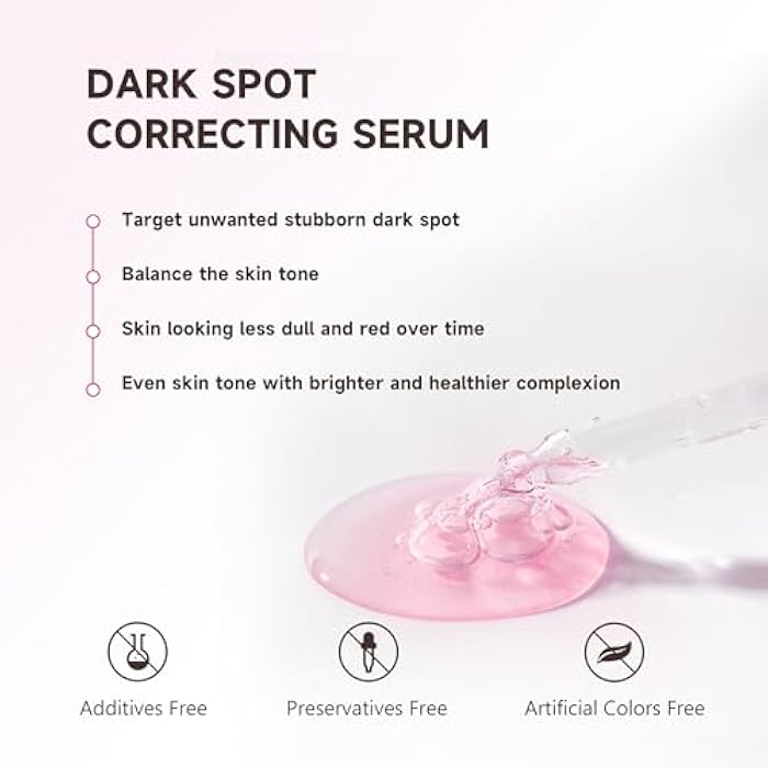 Disunie Niacinamide Acid + Niacinamide Serum, Dark Spot Correcting Serum, Alpha-arbutin + Hyaluronate + Ceramides Deep Moisturizing Skin Care 1.01 oz / 30 ml - Image 5