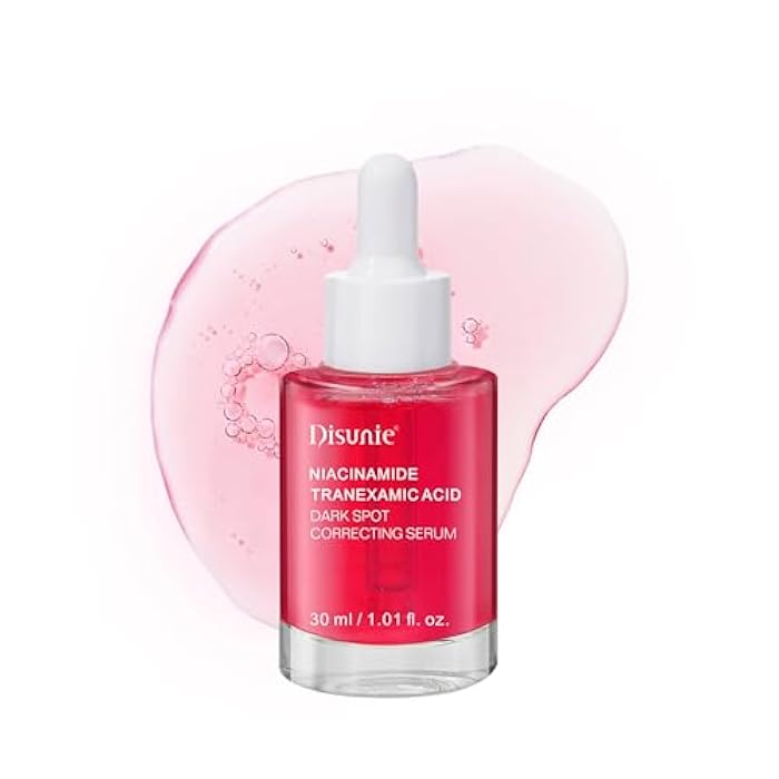 Disunie Niacinamide Acid + Niacinamide Serum, Dark Spot Correcting Serum, Alpha-arbutin + Hyaluronate + Ceramides Deep Moisturizing Skin Care 1.01 oz / 30 ml - Image 1