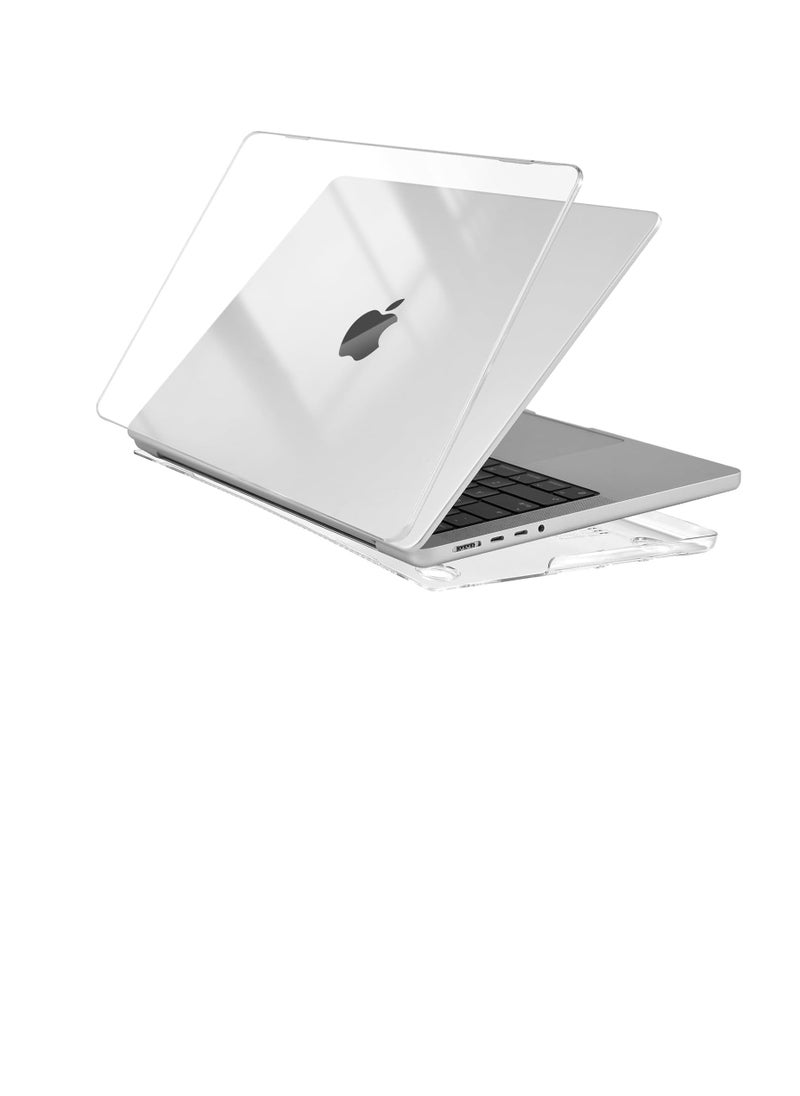 Generic Case Compatible for New MacBook Pro 16-inch M3 A2991 M2 A2780 M1 A2485 Pro 2024-2021 Release, Plastic Hard-Shell Cover for MacBook Pro 16 Inch Color Clear  - Image 1