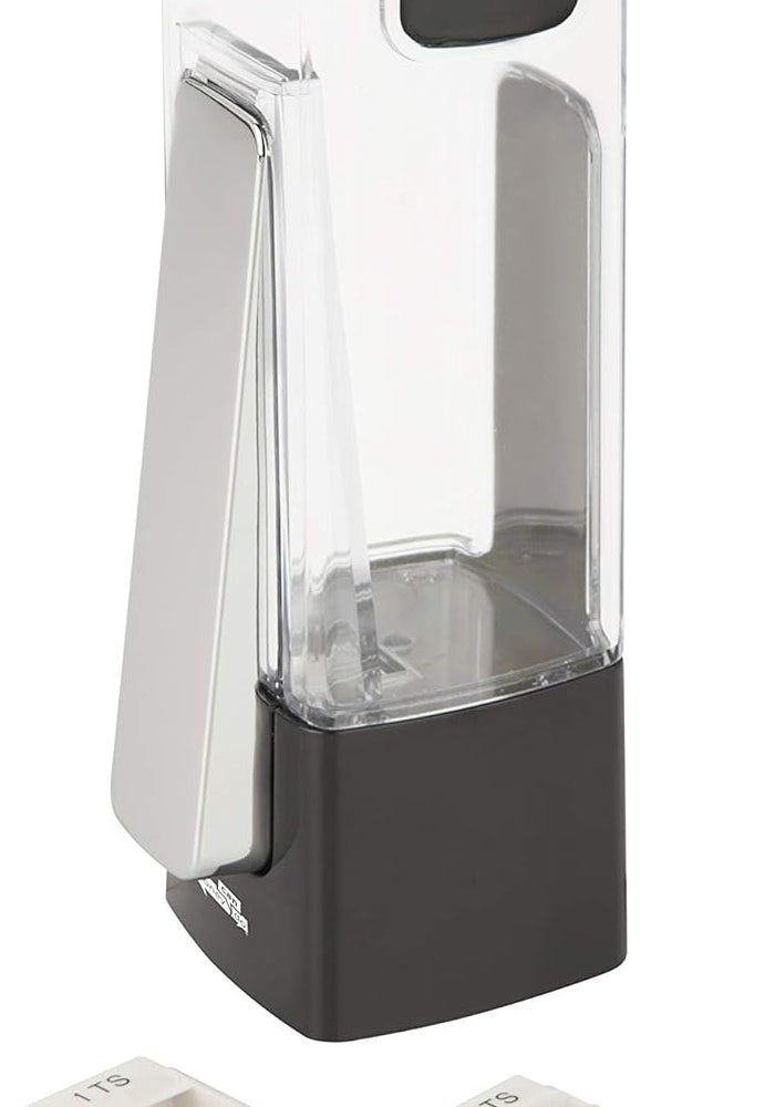 Honey Can Do Zevro Honey-Can Indispensable Sugar 'N More Dispenser, Black/Chrome, 8 oz - Image 1