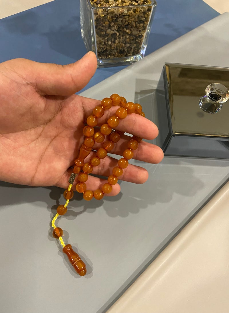 Top Quality Small German Faturan Prayer Beads For Men 33 Beads - Image 2