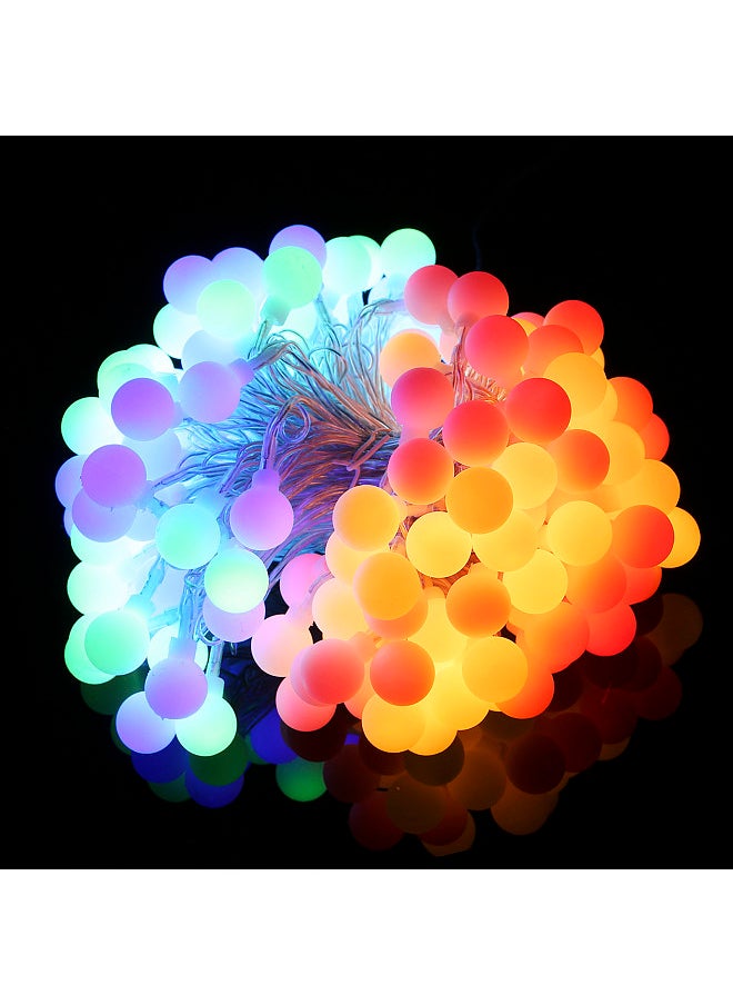 Neoglint - Plug-in Globe String Lights 18m/59.06ft 150 LEDs Ball Fairy Light with Controller Color Changing 8 Lighting Modes Timer Function Decorative Lighting for Indoor Outdoor Wedding Party Tree Garden - Image 1