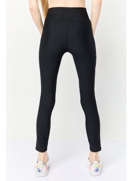UNDER ARMOUR Women Sportswear Fit Pull On Training Leggings, Black  - Image 2