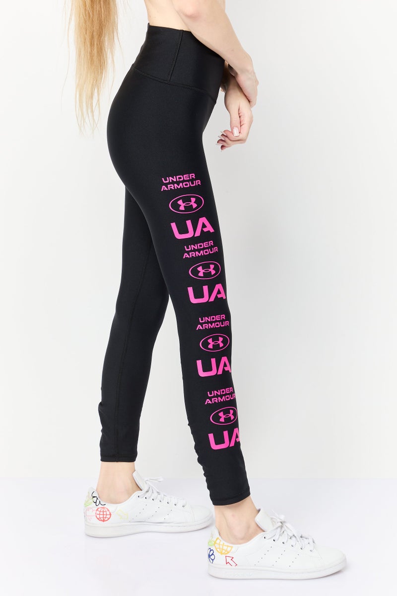 UNDER ARMOUR سراويل تدريب رياضية للنساء، سوداء - Image 4