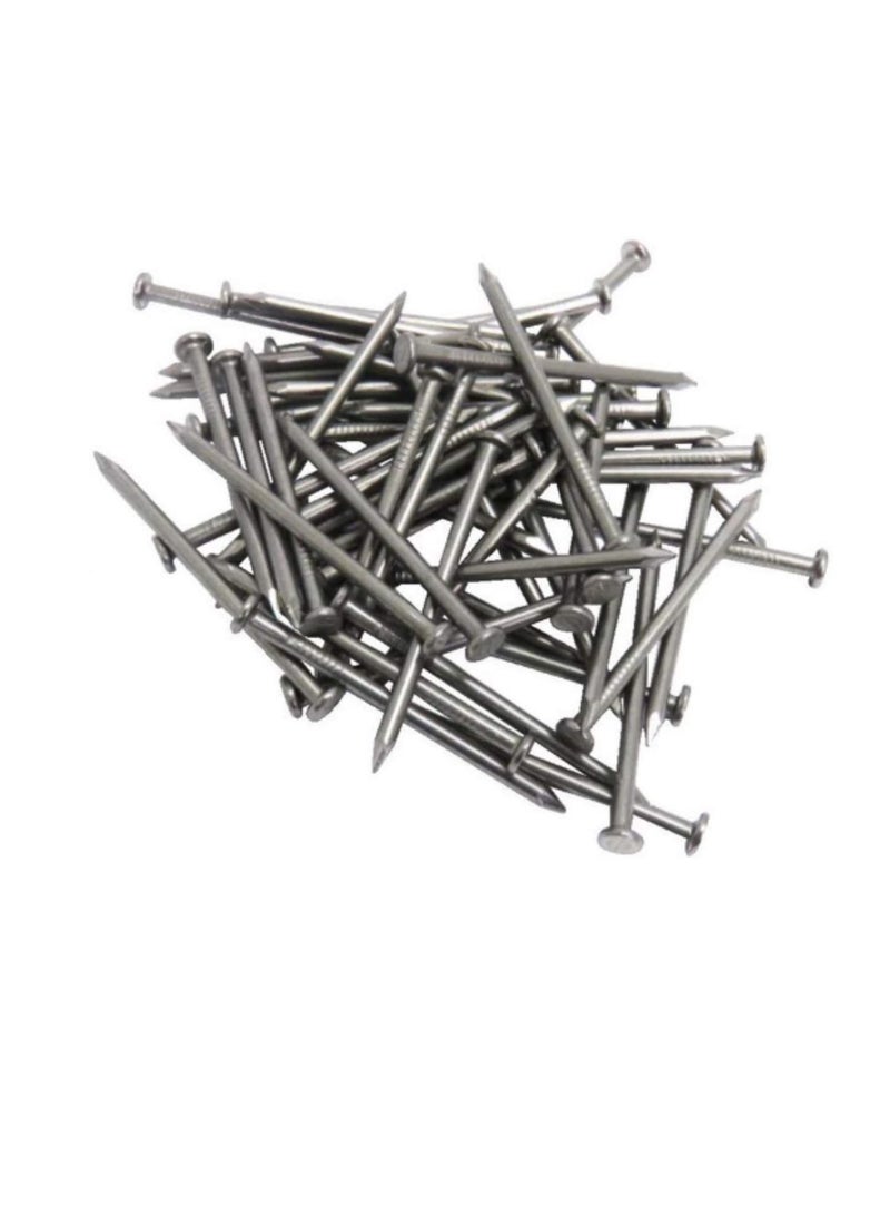 High Strength Round Head Nails For Carpentry Hardware Electrical Etc (50, 1 1/2 inch) - Image 3