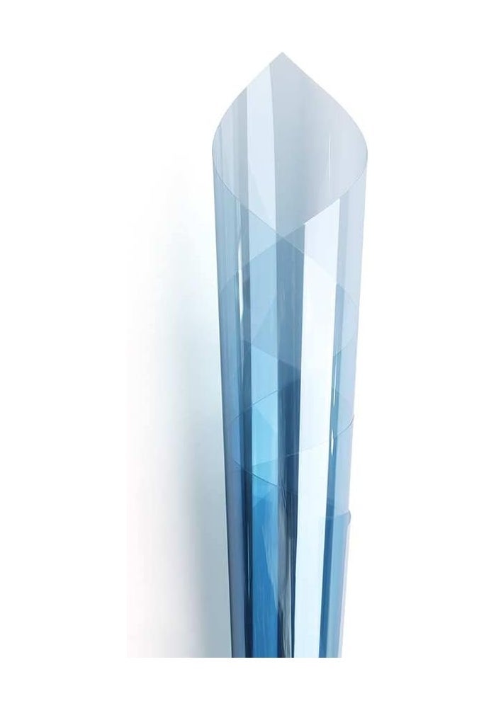SUNICE فيلم تظليل زجاج السيارة الأزرق Sunice 75% VLT نانو سيراميك زجاج أمامي 60"x40" - Image 2