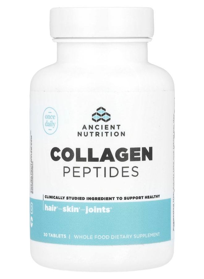 Ancient Nutrition - Collagen Peptides 30 Tablets - Image 1