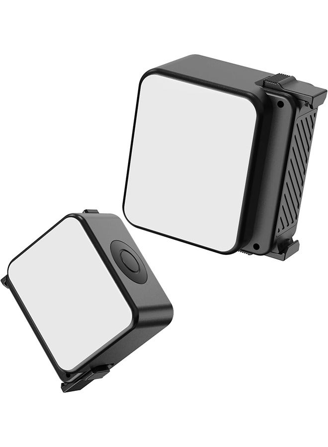 يولانزي مصباح فيديو ULANZI LM18 Vlogging Light Mini LED لكاميرا الفيديو لملحقات قفص كاميرا DJI Osmo Action 3/4 ومحول توسيع Ulanzi PK-06 Pocket 3 - Image 1