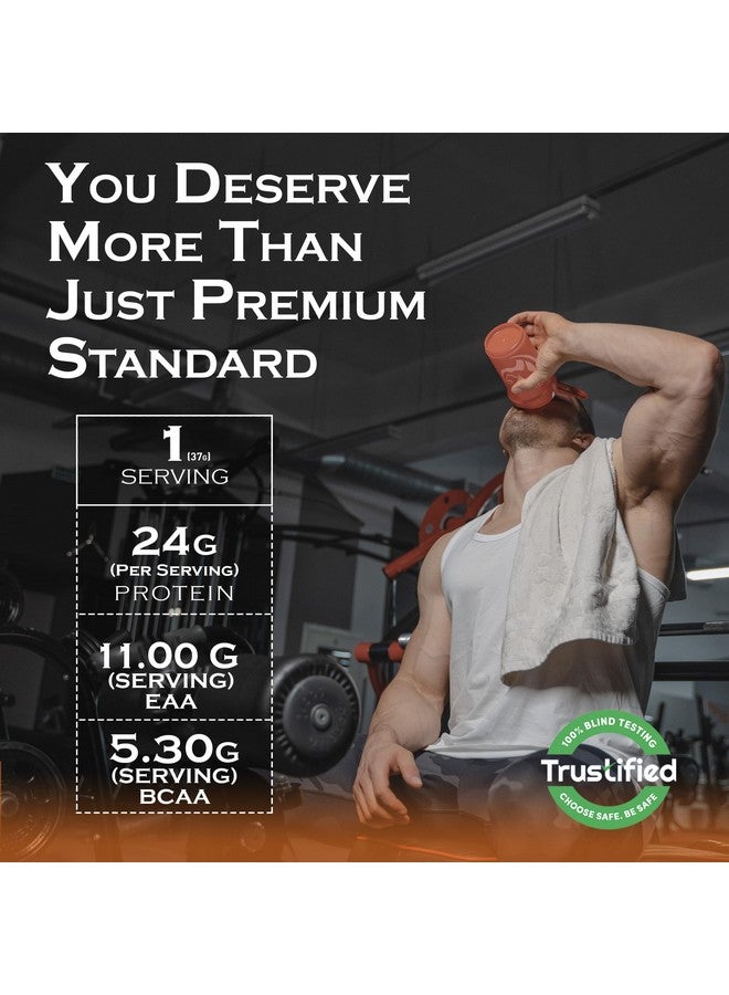 NAKPRO Perform Whey Protein Concentrate 1kg Chocolate, Jar | 24g Protein, 5.3g BCAA | Trustified Certified 100% Authentic Supplement Powder & No Adulteration | Fast Absorbing Whey Protein Powder - Image 4