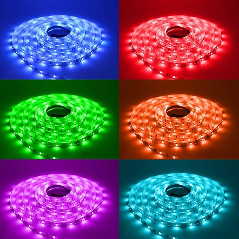 DAYBETTER Led Strip Lights 16.4ft W/ Remote Controller and Power Supply - Image 2