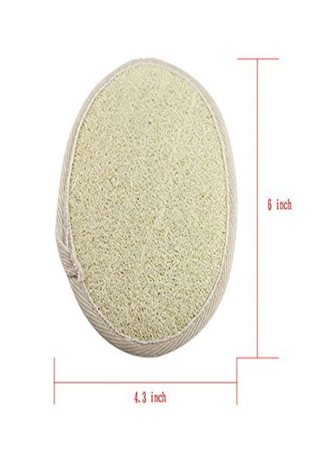 K3 ZONE Loofah body scrubber on bathing - 4 piece - Image 3