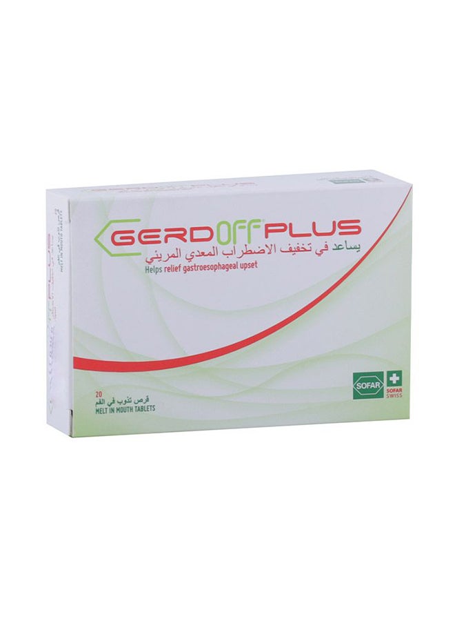 Plus Melt In Mouth Tablets 20'S