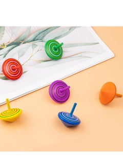 20 PCS Colorful Wooden Spinning Tops, Educational Toy for Kids, Family Games, and Parties. - pzsku/ZF8877EEC625547966B91Z/45/_/1734315231/f70fe3bf-1e75-4ef3-a2f6-312db63006e4