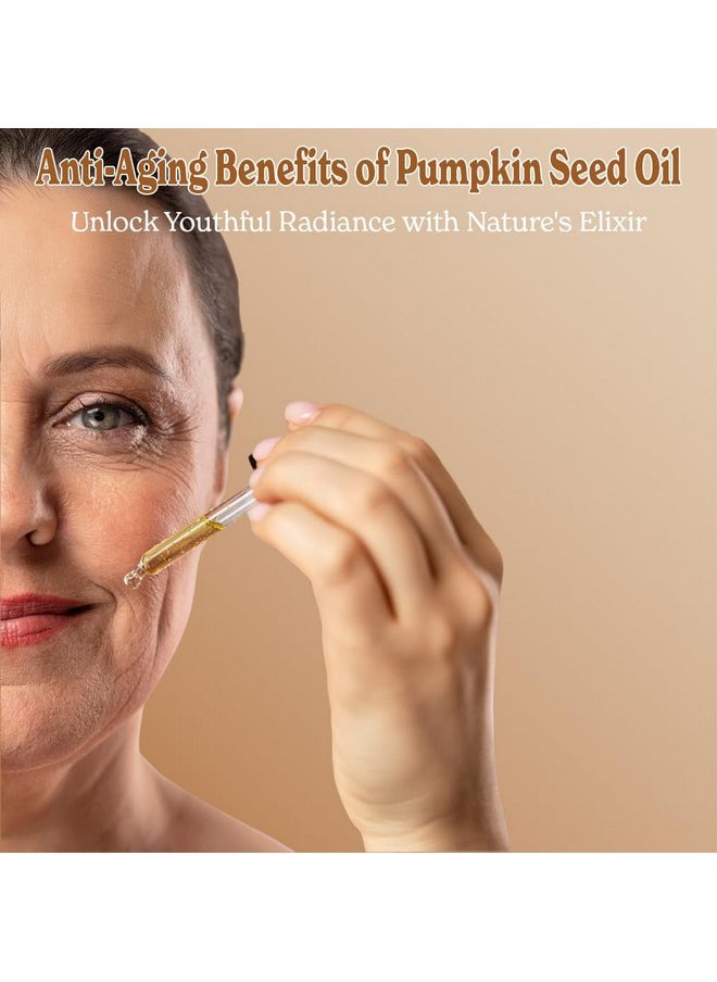 Bella Terra Oils - Organic Pumpkin Seed Oil 4 Oz Harvested Essence Enriched With Phytosterols Magnesium & Antioxidants A Signature Elixir For Radiant Skin - Image 1