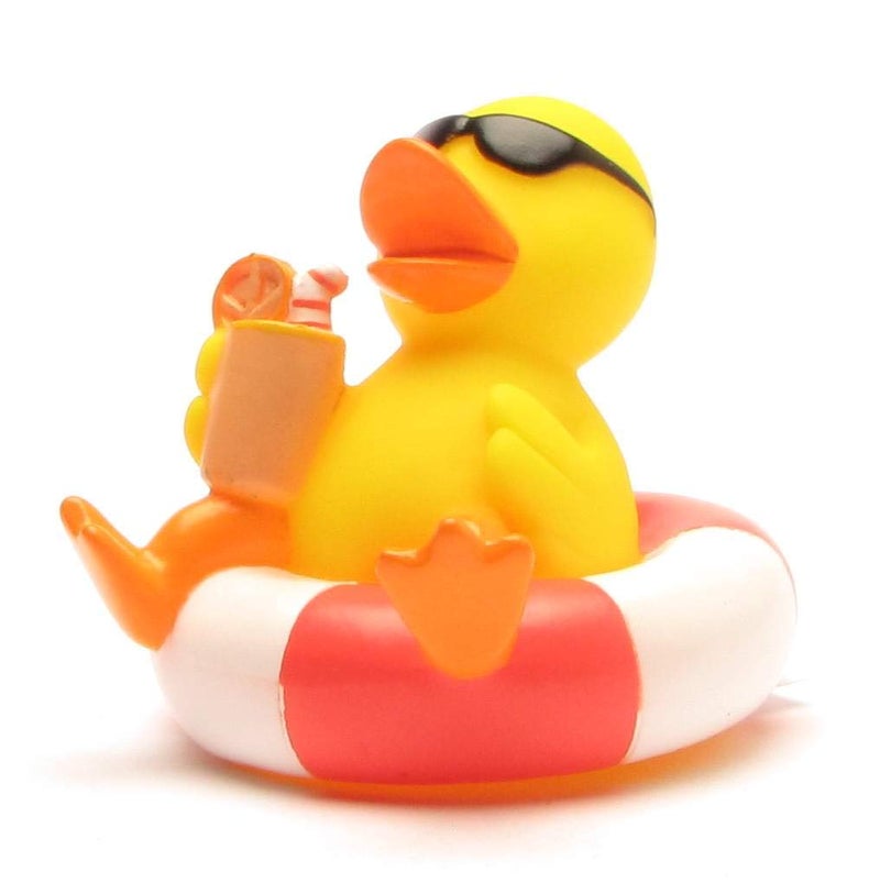 Duckshop DUCKSHOP Rubber Duck Life Belt | Bath Duck | Rubber Duck  - Image 1