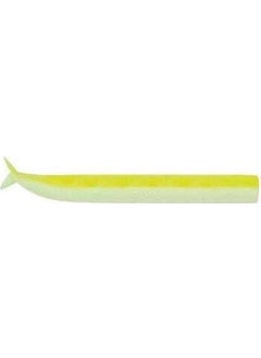 Crazy Sandeel CSE100/1 CSE239 3x Body Jaune Fluo UV Silicone Bait