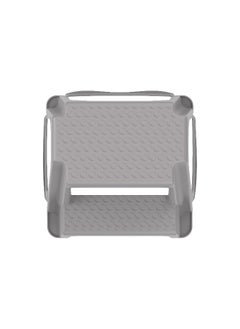 Cosmoplast Plastic Ladder Stool 41cm High(Grey)  - Image 5