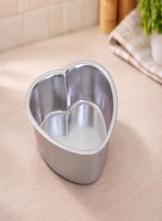 A2S Murti Bakeware Aluminum Baking Heart Shape Cake Pan/Mould - (5 inches) - Image 5
