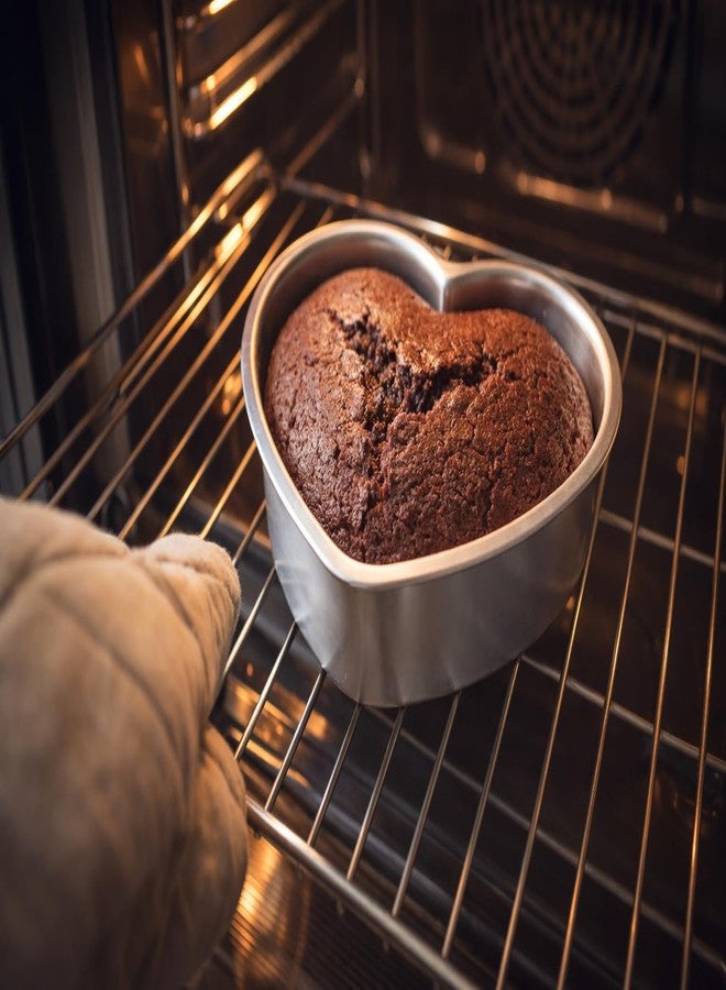 A2S Murti Bakeware Aluminum Baking Heart Shape Cake Pan/Mould - (5 inches) - Image 2