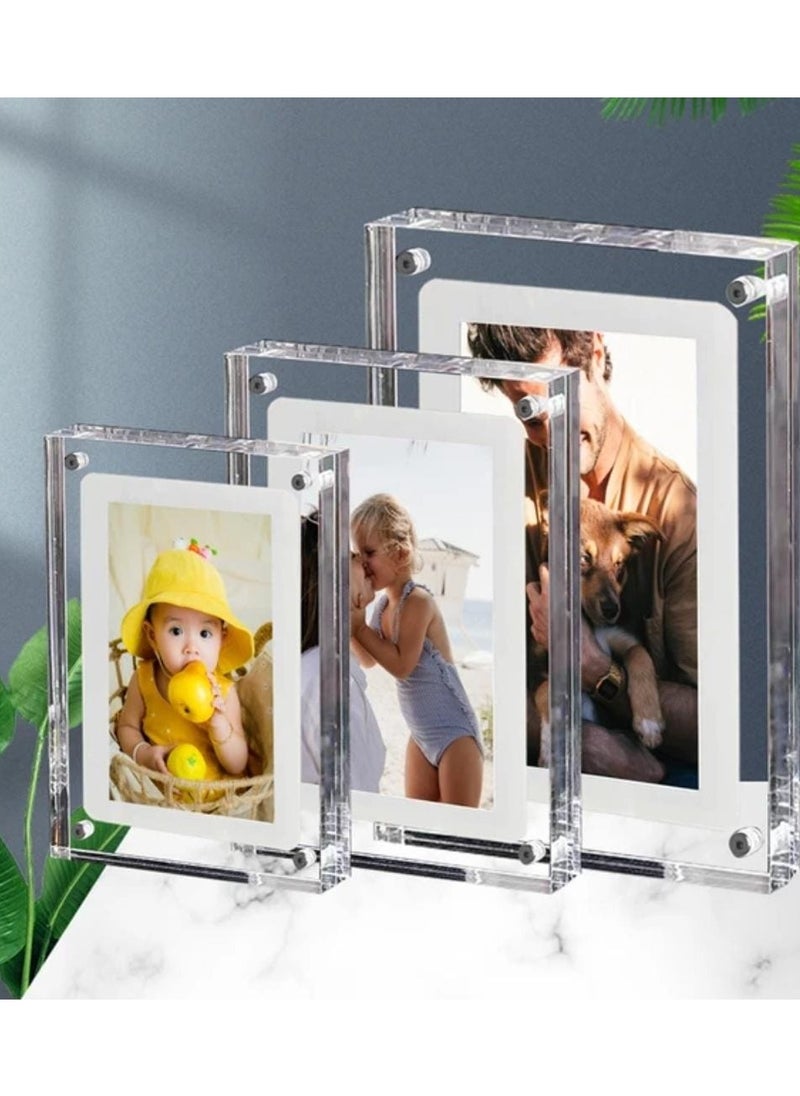 No branded Acrylic Digital Frame - (7 Inch)Transparent Photo Frame Design Digital Photo Frame-IPS HD Screen Photo/Music/Video Playback  - Image 3