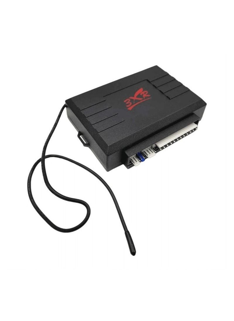 3XR Universal Car Alarm Security Anti-Theft Siren System Car Center Lock System With 2 Remote Control