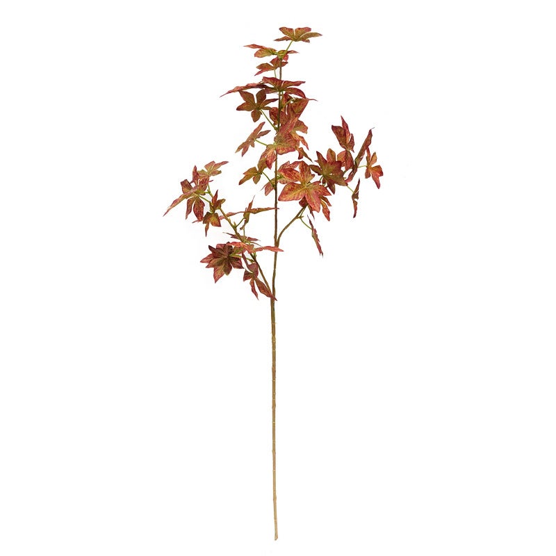Leaf Maple Leaf Fake Leaf Mori Wedding Wedding Dress-Up Scene Layout Pography Props Home Decoration - Image 4