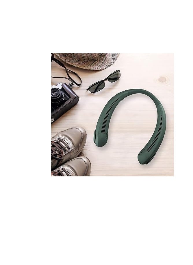 ماركة غير محددة - مروحة رقبة USB قابلة لاعادة الشحن ،3 سرعات - Image 1