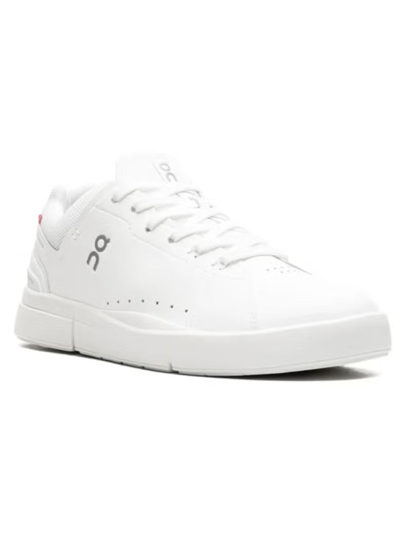 ON THE ROGER Advantage Sneaker (Unisex) - All White - Image 3