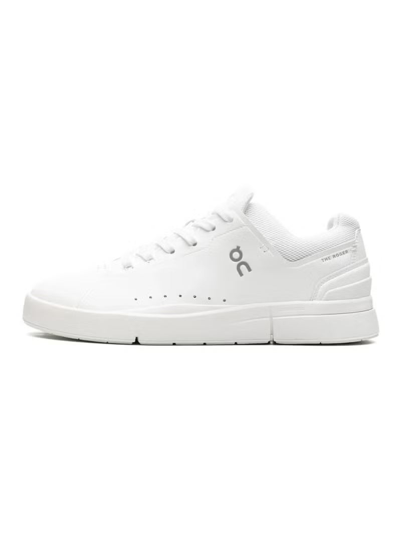 ON THE ROGER Advantage Sneaker (Unisex) - All White - Image 5
