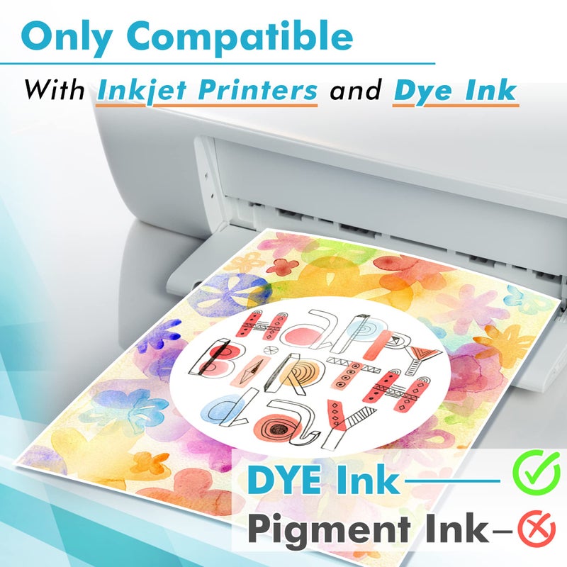 KOALA PAPER Koala Glossy Inkjet Photo Paper Thick 8.5X11 Inches 100 Sheets 54lb Picture Paper for Inkjet Printer Use DYE INK for Family Photos Letter Size 200gsm - Image 3