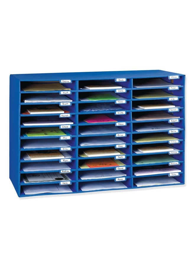 PACON 30-Slot Mailbox 21"x31.6"x12.8" Classroom Keepers Mailbox - Image 2