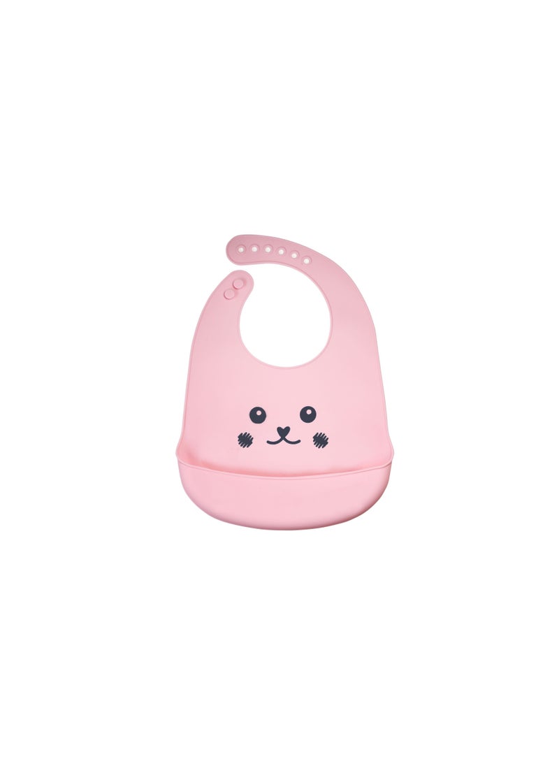 Loquat Silicone Cartoon Printing Baby Bib 