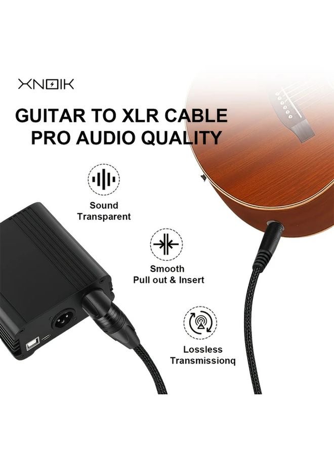 XLR Male To 6 35mm TS Mono Audio Cable 5M 16FT For Microphone Studio DJ - Image 4