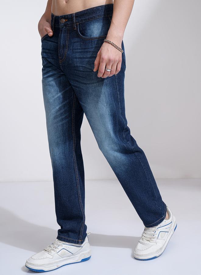 Highlander Mid-Rise Relaxed Fit Faded Jeans - Image 4