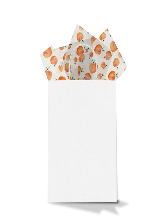 Pro Supply Global Peaches Printed Tissue Paper for Gift Bags or Boxes and Wrapping - Summer Bulk Decorative Art Tissue Paper for Packaging and Gifting | 24 Sheets 20" x 30" - Image 3
