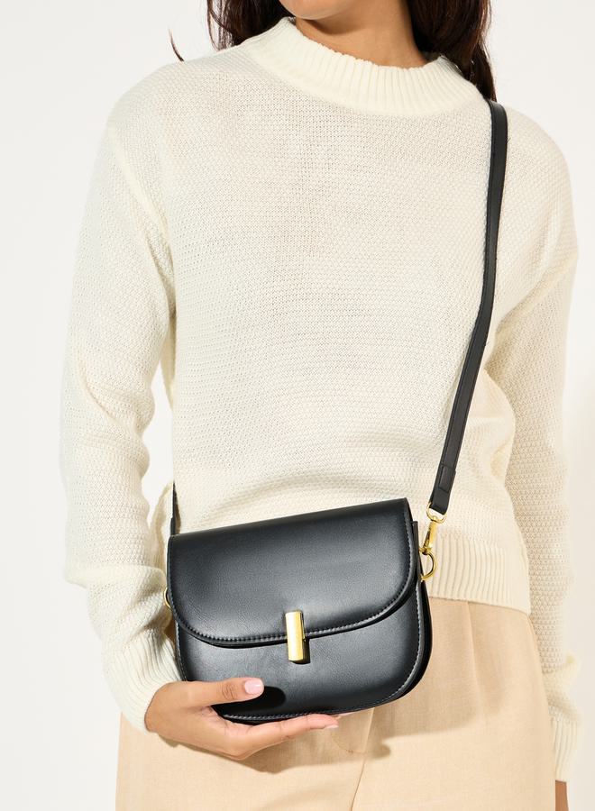 Styli Gold Plated Crossbody Bag - Image 2