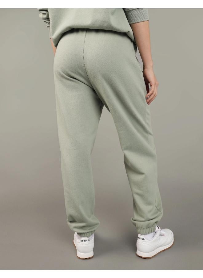 American Eagle Fleece Graphic Baggy Jogger - Image 4