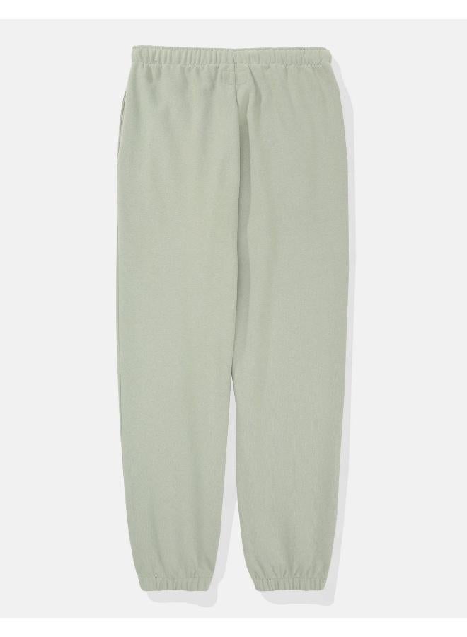 American Eagle Fleece Graphic Baggy Jogger - Image 2